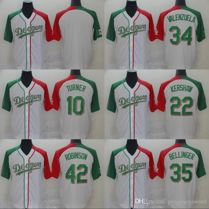 Mens Mexican Heritage Night Mexico Dodgers Jerseys Justin Turner