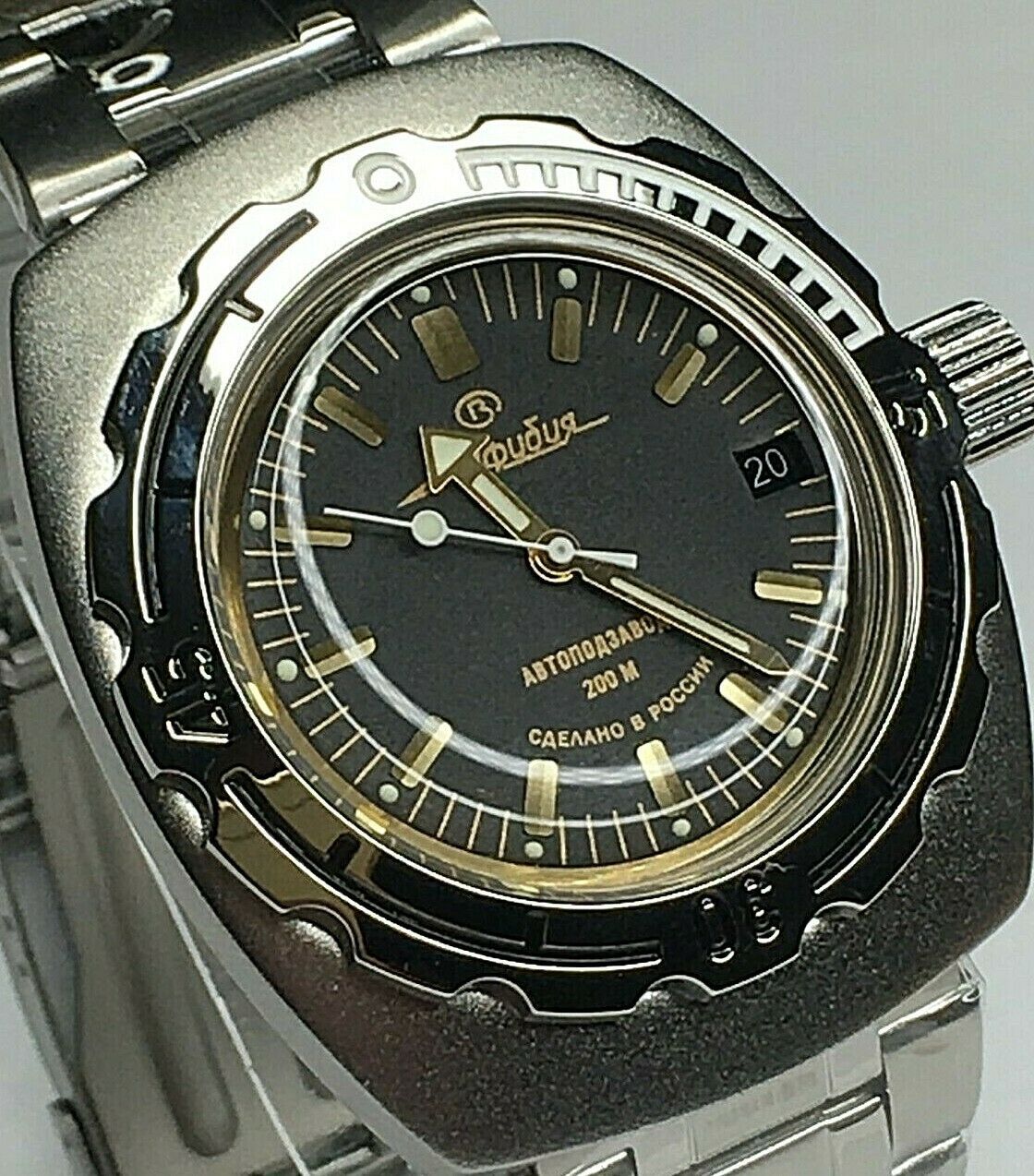 Acquistare Vostok Anfibio Orologio Da Sub Russo Automatico 200 M # 090679  Nuovo Design Del 1967 Economico | Consegna Veloce E Qualità | DHgate Italy