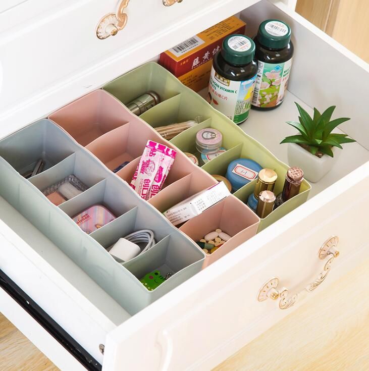 2019 Multifunction Drawer Dividers Underwear Organizer Storage