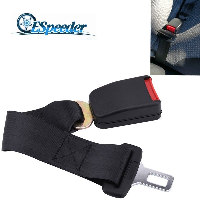 Espeedor Universal de Coche Cinturón Hebilla Extensor Strap Extensión Seguridad Hebilla Cinturones Accesorios