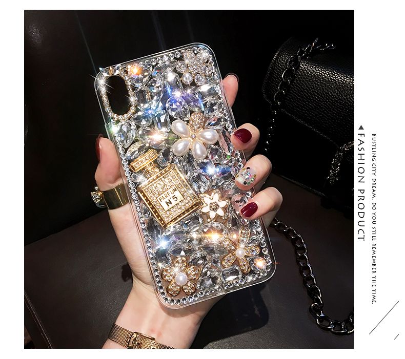 Perfume Bottle For Iphone11pro Rhinestone Mobile Phone Case Xsmax Cheap Cell Phone Cases Designer Phone Cases From Lya8 18 97 Dhgate Com