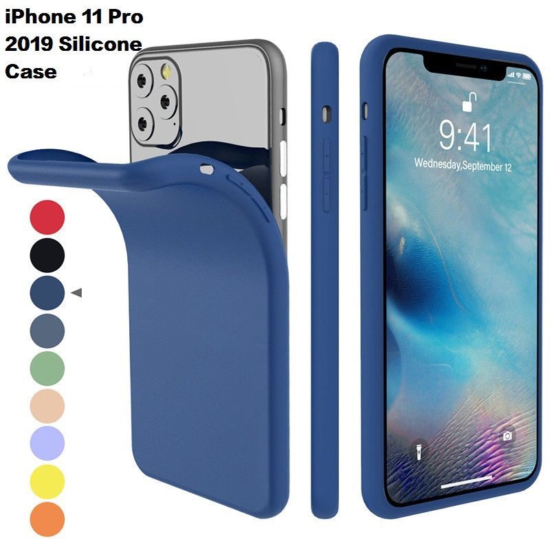 Étui Couverture Arrière Protection Original Silicone Coque Pour Apple IPHONE 11