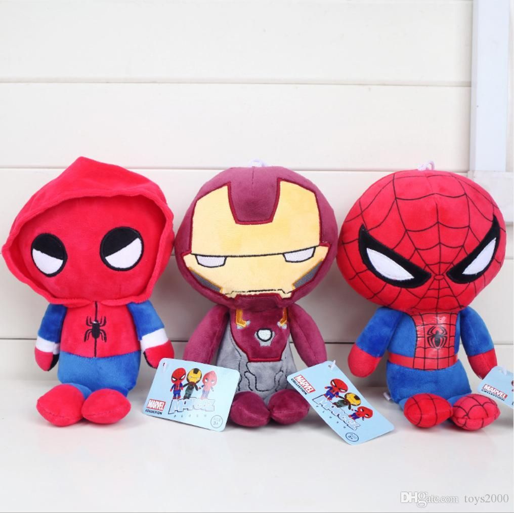 marvel superhero plush dolls