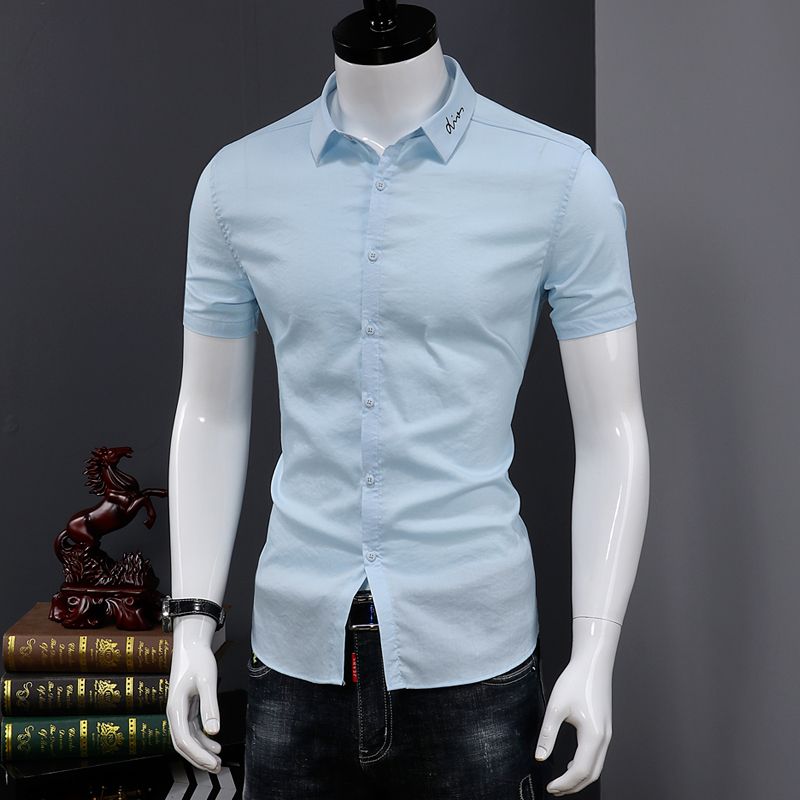 yellow slim fit dress shirt
