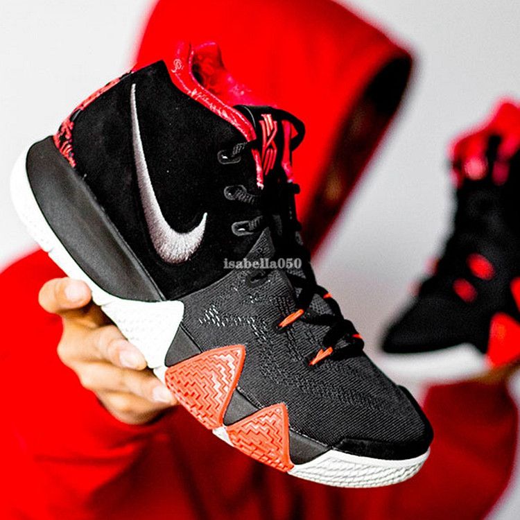 Compra Kyrie Irving 4 Schuhe Herren Klassische Wolf Grau Team Red Trainer  Graffiti 4s Außen Trainer Designer Turnschuhe US 7 12 A24 Barato | Entrega  Rápida Y Calidad | Es.Dhgate