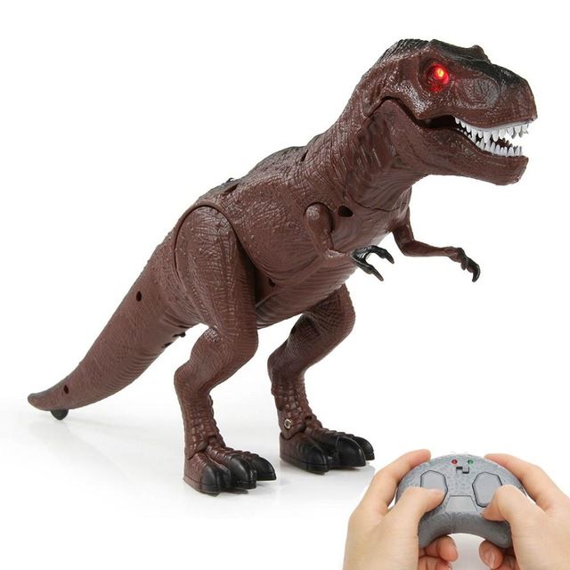 remote control t rex rc dinosaur with real sounds