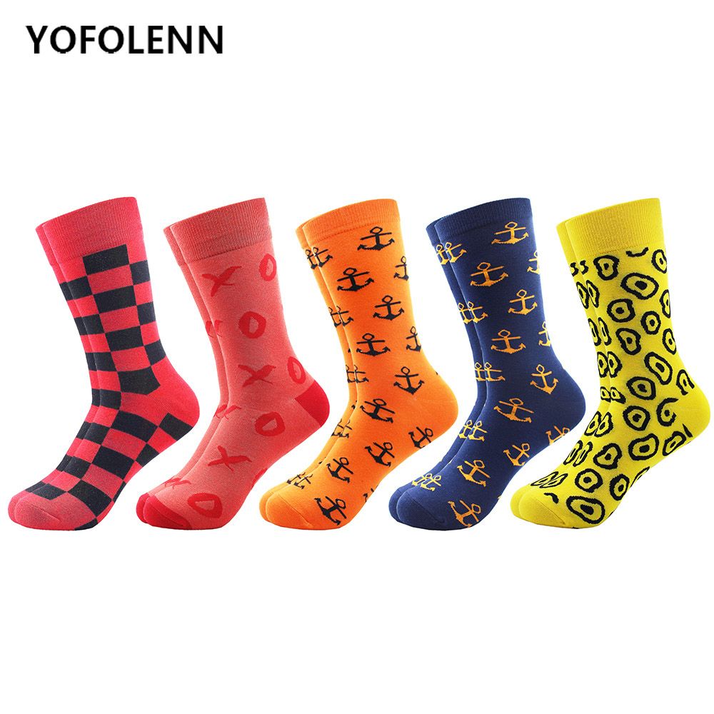 crazy pattern socks