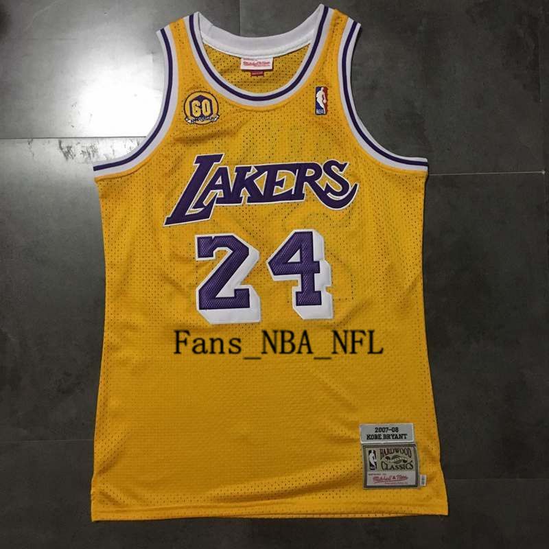 kobe bryant 2007 authentic jersey los angeles lakers