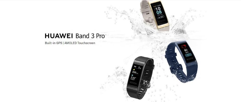 huawei band 3 pro gps tracking