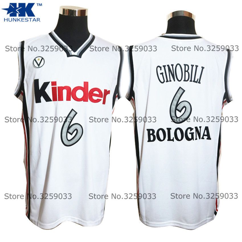 manu ginobili jersey shirt