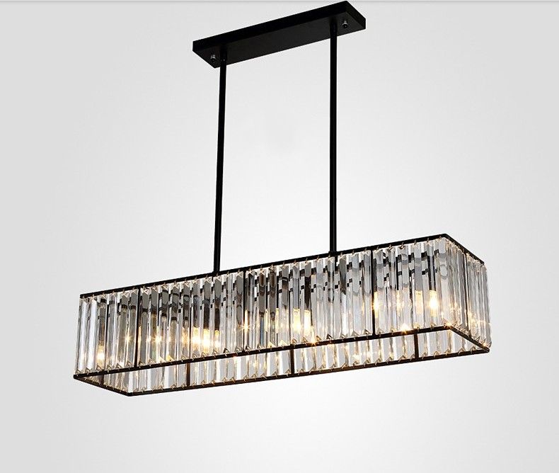 Satin Al 3 Light Amerikan Vintage Retro Kristal Avize Aydinlatma Yemek Odasi Restoran Asili Demir Cubuk Sarkit Llfa Icin Tl2 620 32 Dhgate Comda