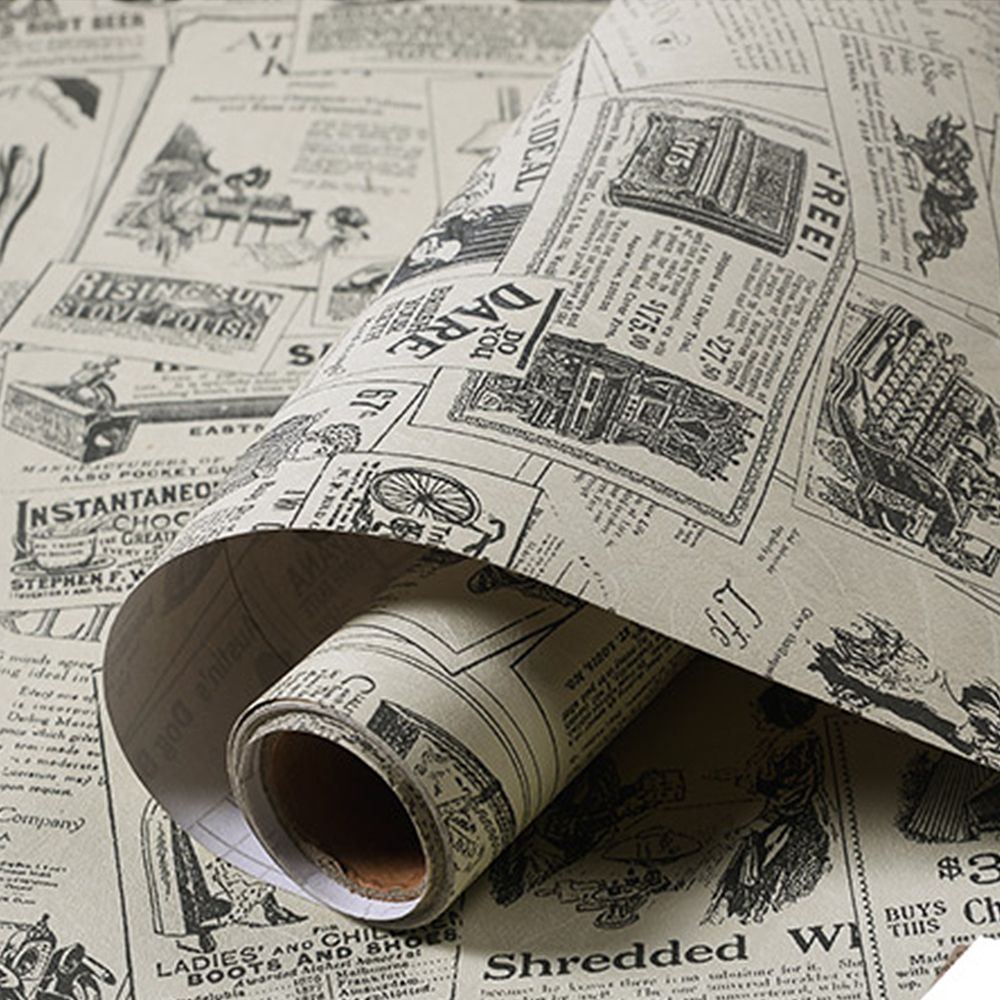 Grosshandel Zeitungsmuster Pvc Selbstklebende Tapete Haupterneuerung Wandaufkleber Schranktisch Von Shutie 10 77 Auf De Dhgate Com Dhgate