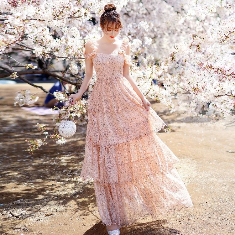 layered dress maxi