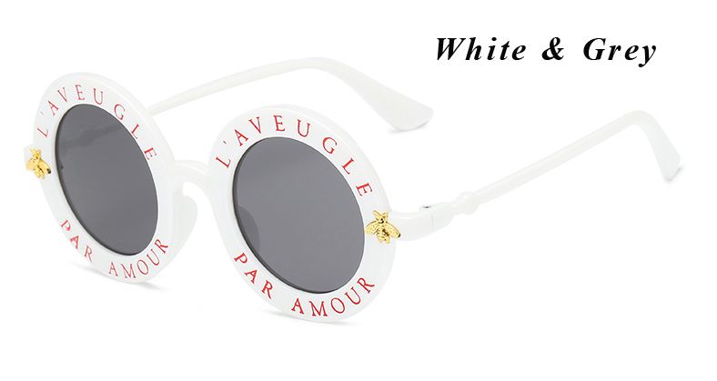 Acquistare Commercio Allingrosso Laveugle Par Amour Rotondo Occhiali Da  Sole Donne Donne Distintive Moda Occhiali Da Sole Uomini Unici Designer Di  Marca Retrò Occhiali Da Sole UV400 Economico | Consegna Veloce E
