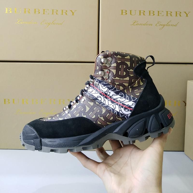 burberry combat boots