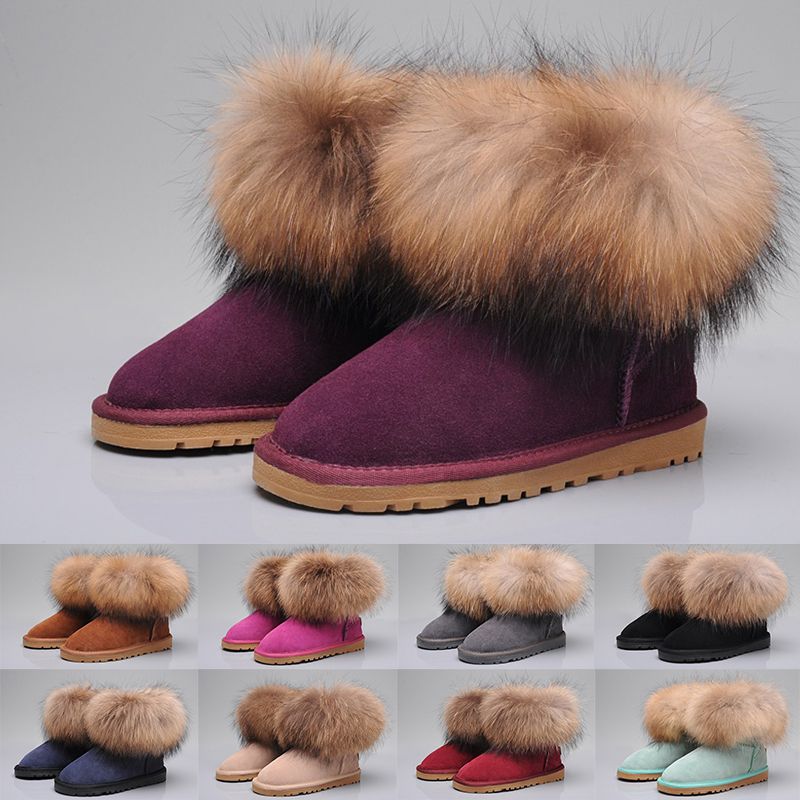 sheep fur boots