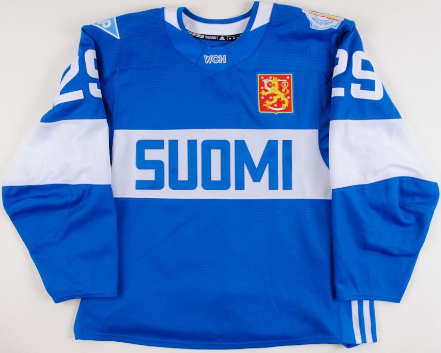 finland hockey jersey