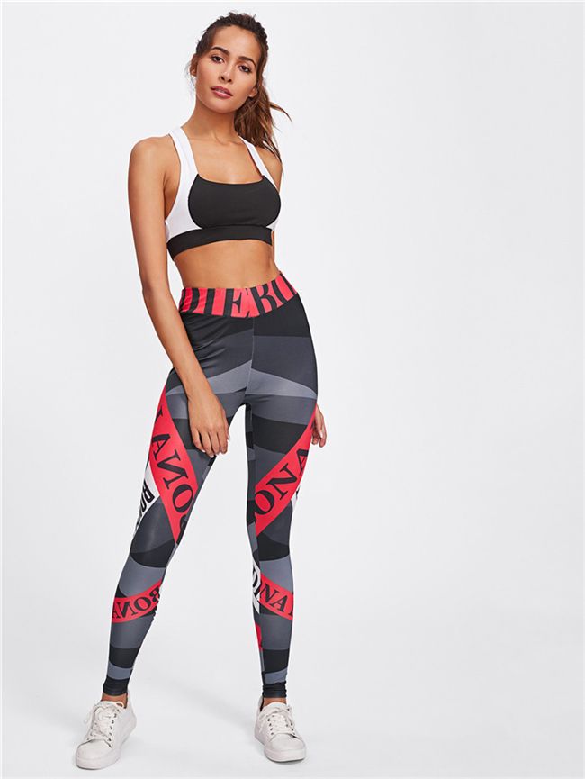 Acquistare Leggings Sportivi Donna Yoga Pantaloni Leggins Fitness  Abbigliamento Sportivo Donna Leggings Da Palestra Morbida Calzamaglia Da  Running Leggings Da Allenamento Slim Economico | Consegna Veloce E Qualità  | DHgate Italy