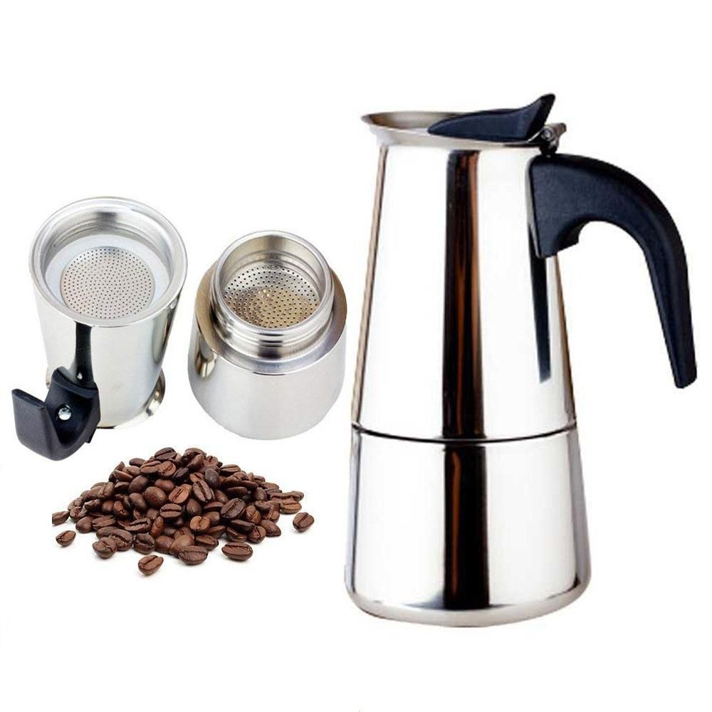 Coffe Machine Electric Drip Maker American Tea Pot 600W 0.65L Mini Home  Appliances Moka Pot Black Cafeteras De Cafe