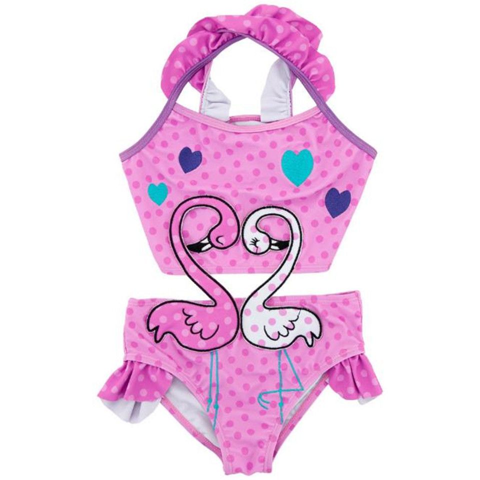 infant flamingo swimsuit