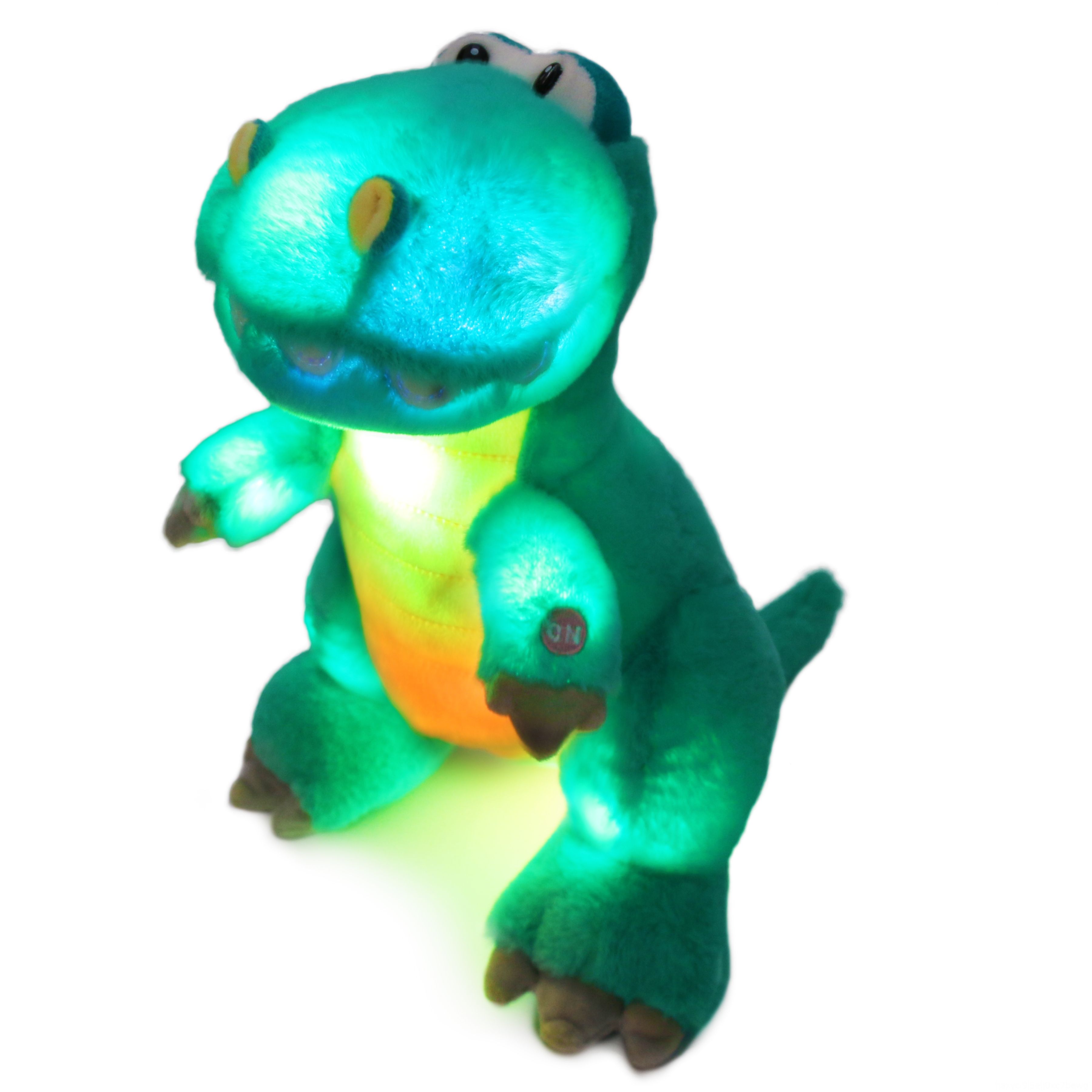 glowing stuffed animal