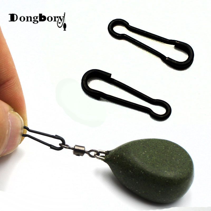 Carp Quick Links Small Terminal Tackle Quick Change Clips Kwik Links Black Link