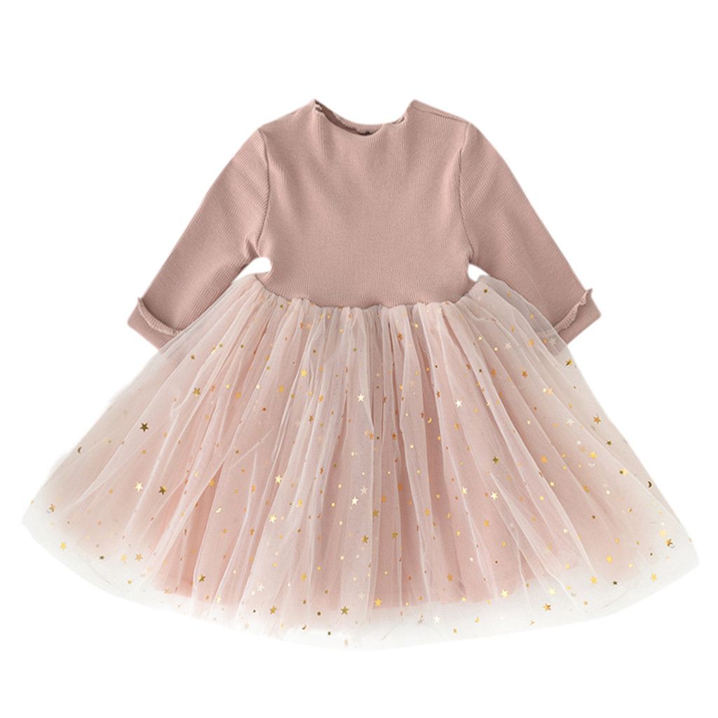 Acheter Enfants Tout Petit Bebe Princesse Robe Tout Petits Bebe Fille Enfants Vetements A Manches Longues Enfants Princesse Robe Tulle De 49 38 Du Luckyno Fr Dhgate Com