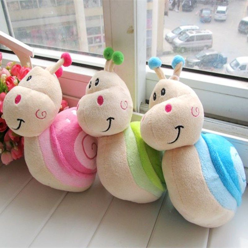stuffed snail toy