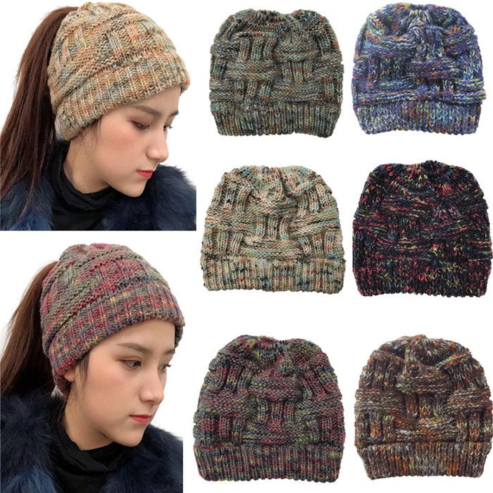 Winter Female Ball Winter Hat for Women Girl S Hat Knitted Beanies Cap Hat Thick Womens Skullies Beanies