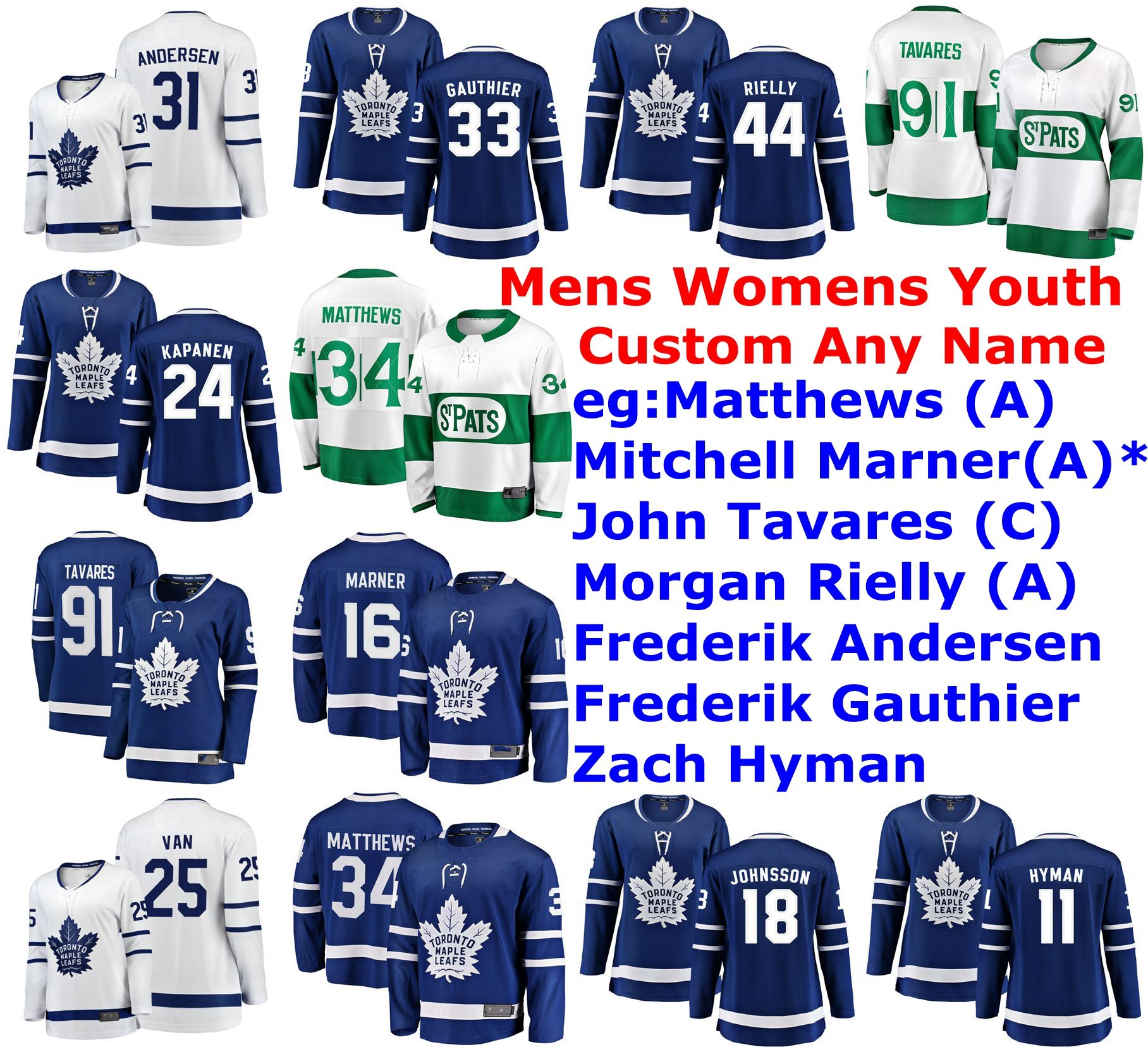 womens leafs jersey