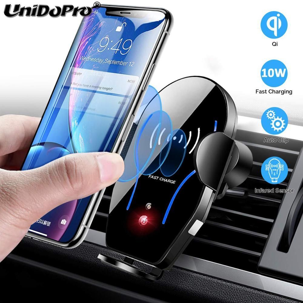 Qi Inalámbrico Car Mount cargador magnético para 9 S9 iPhone X Samsung Note LG G7 Plus Qi Inalámbrico Car Mount cargador magnético para 9 S9 iPhone X Samsung Note LG G7 Plus
