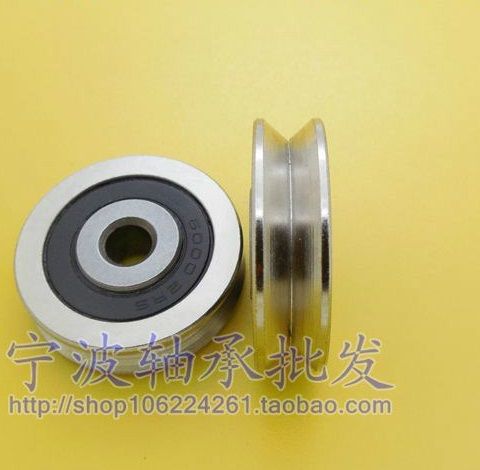 All Steel Pulley Bore Diameter: 10pcs TV0630 Bearing Pulley - V Groove Wire Right Angle Steel Fevas V6308 Z6 Guide Track 