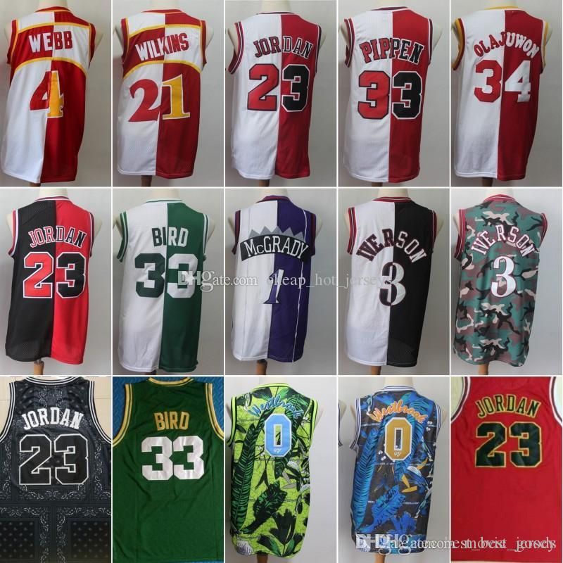 allen iverson split jersey
