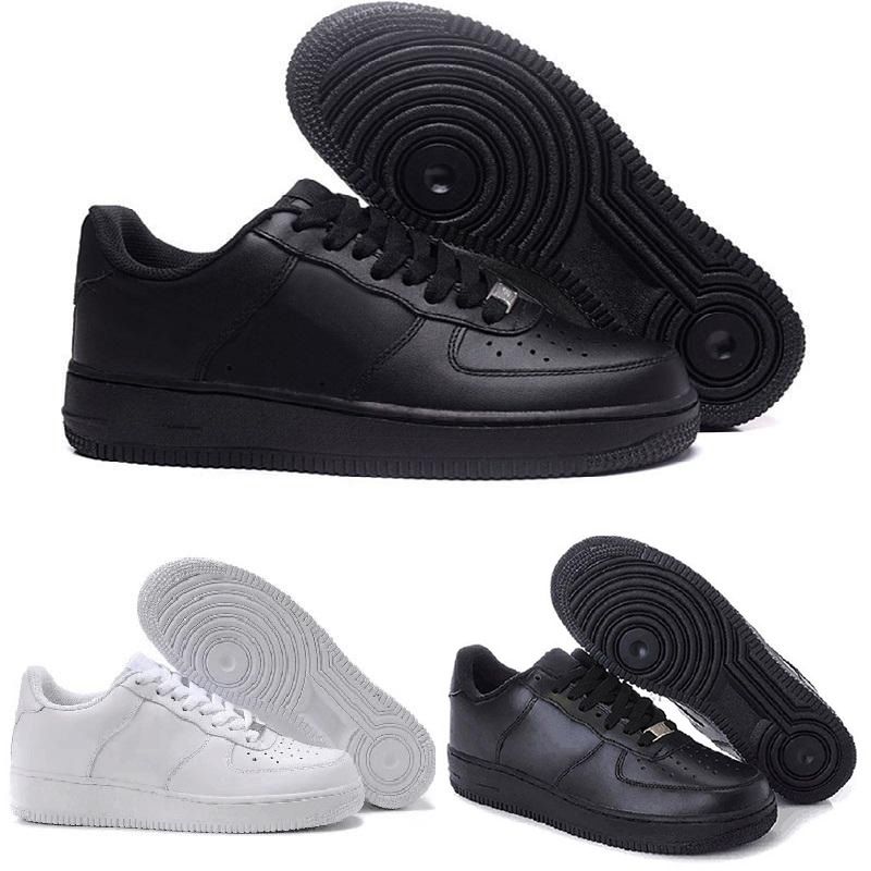 Nike Air Force 1 Af1 2019 Clásico Todos Los Hombres Blancos De Alta Y Baja  Del Trigo Negro Mujeres Zapatos Corrientes De Los Deportes Zapatillas De  Deporte Del Patín De Forzamiento Por