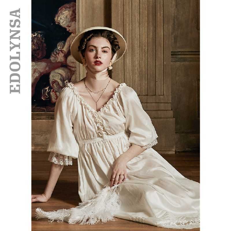 vintage white cotton nightgown