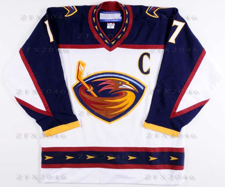 00's Ilya Kovalchuk Atlanta Thrashers CCM NHL Jersey Size XL – Rare VNTG