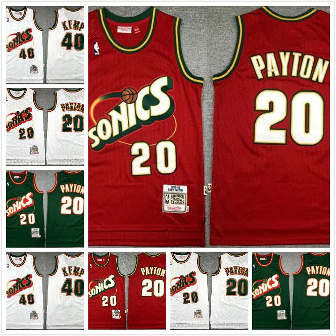 shawn kemp red jersey