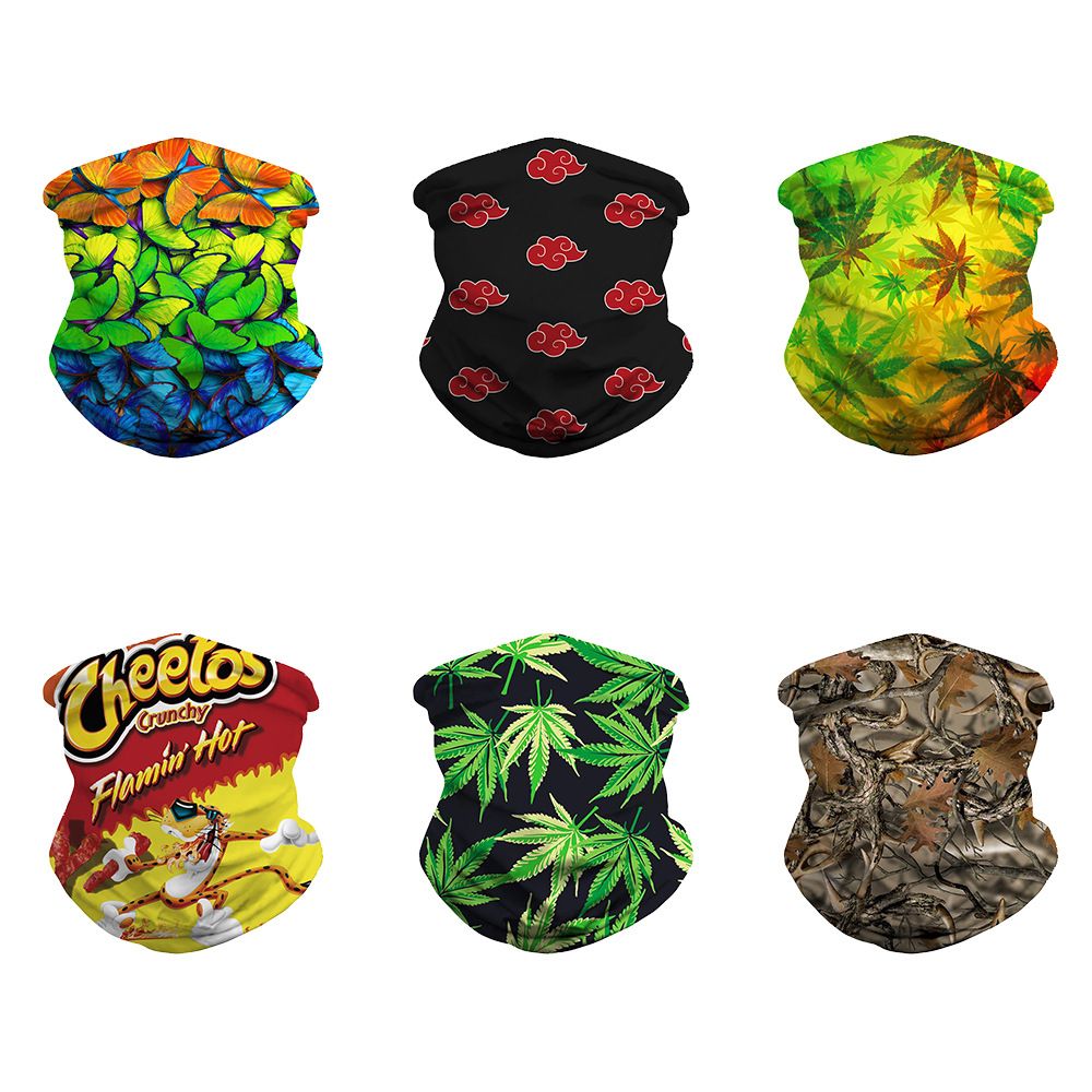 Headwear Monochrome Multifunctional Headbands Outdoor Magic Scarf As Sport Headwrap,Sweatband,Neck Gaiter,Tube Mask,Face Bandana