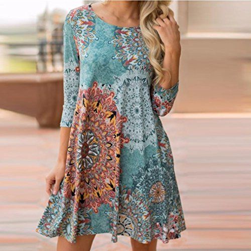 beach floral dress