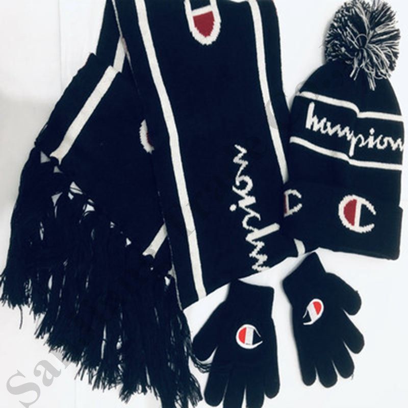 Champion Boys 2-Pc Beanie Hat /& Gloves Set One Size