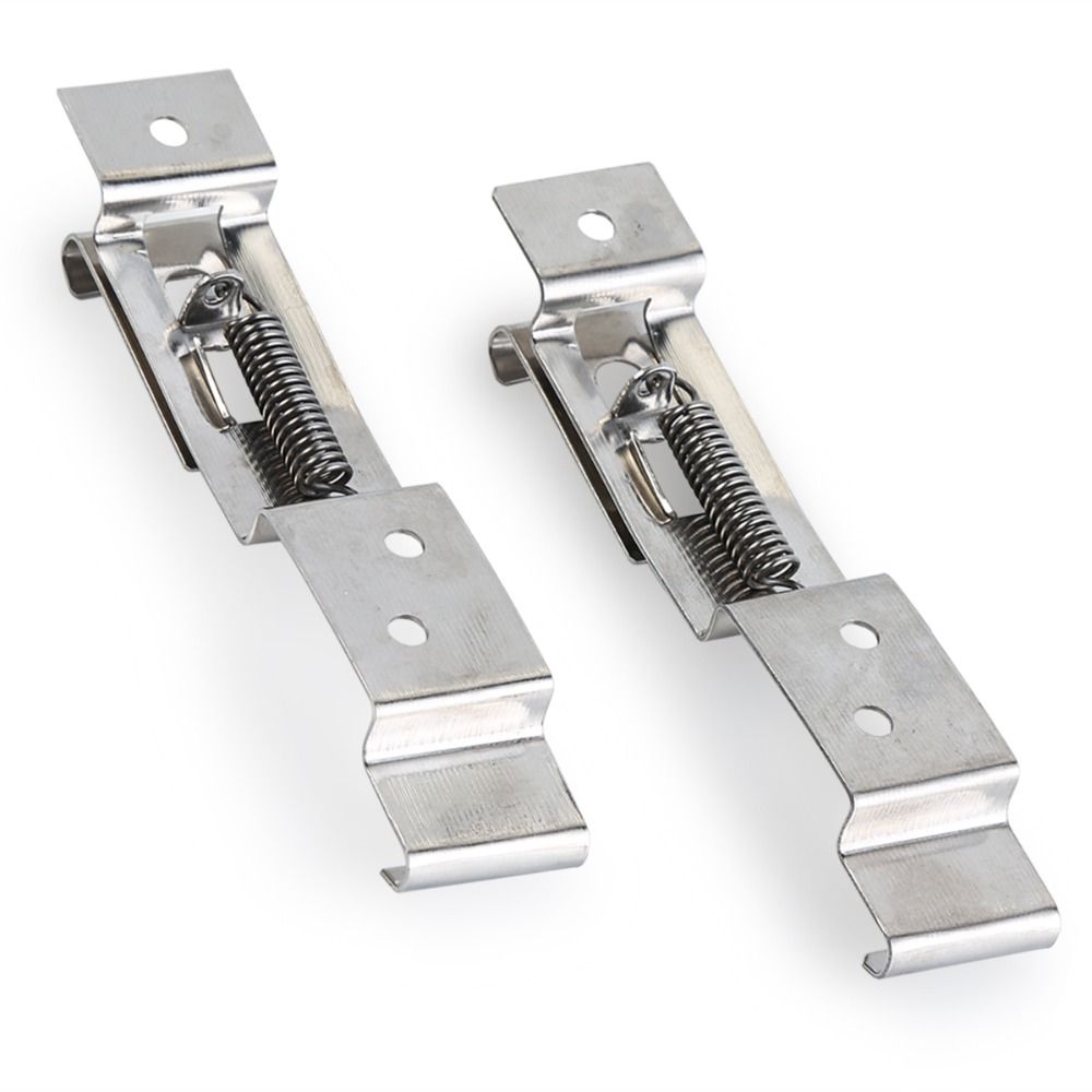 Lot de 2 supports de plaques d immatriculation acier inoxydable