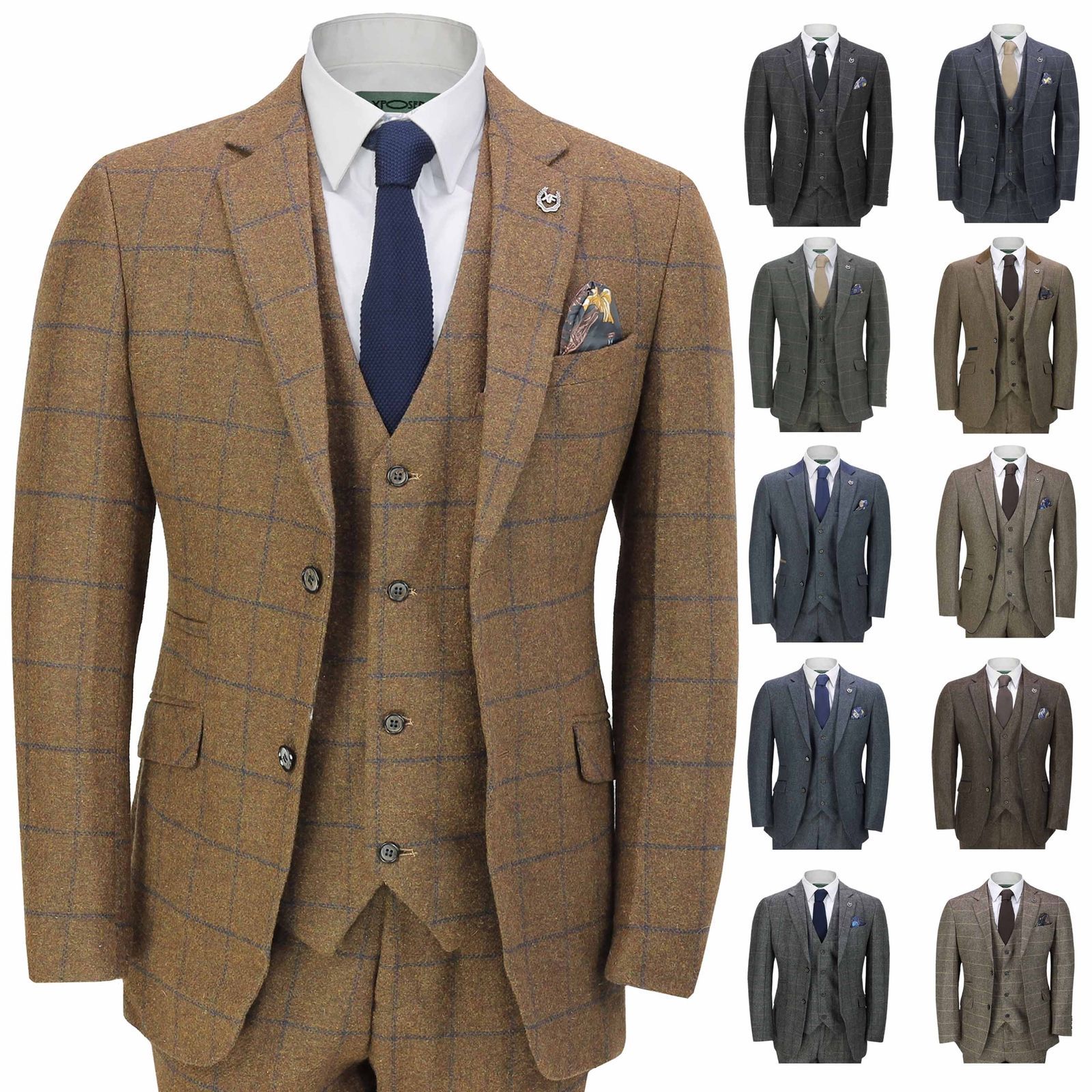 costume 3 pièces tweed