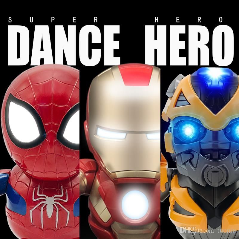 dance hero iron man toy