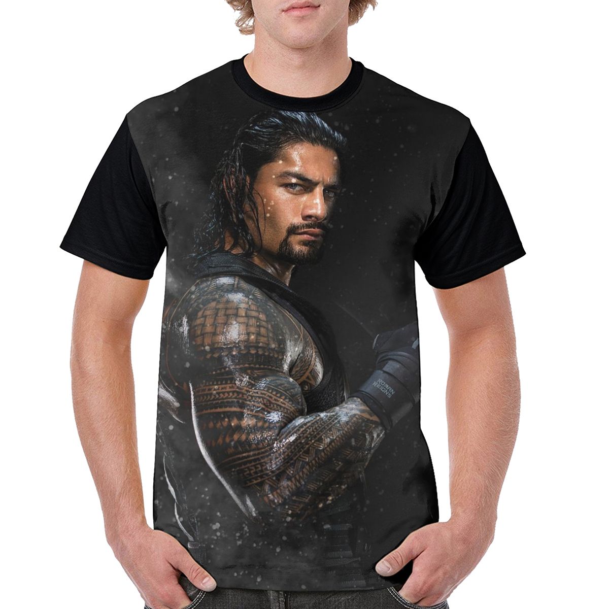 roman reigns printed t shirts