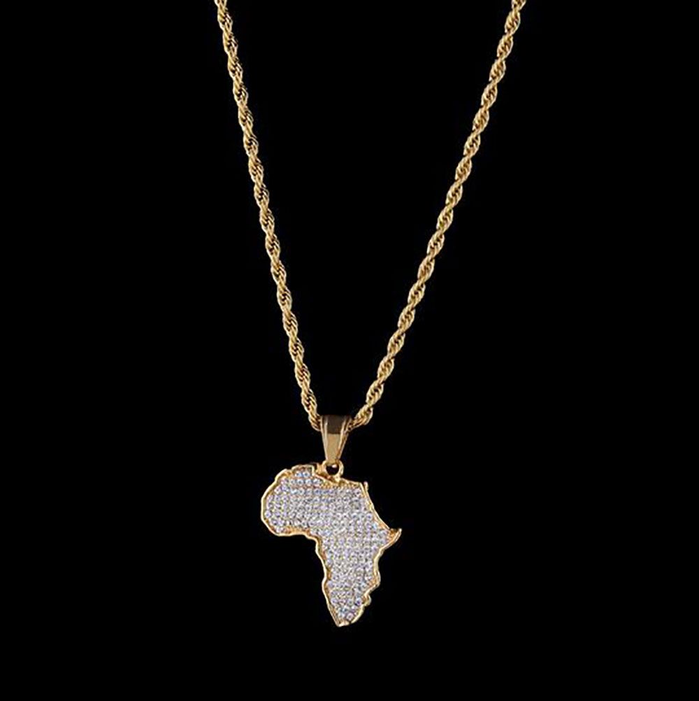 Goud + touwketting