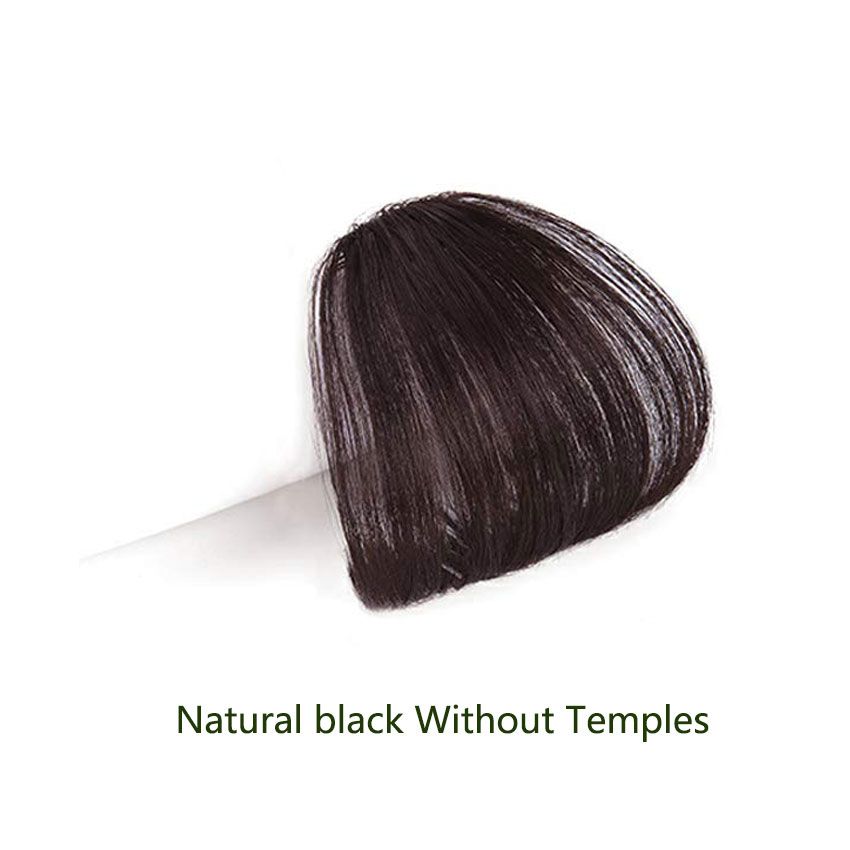 Naturlig svart utan tempel