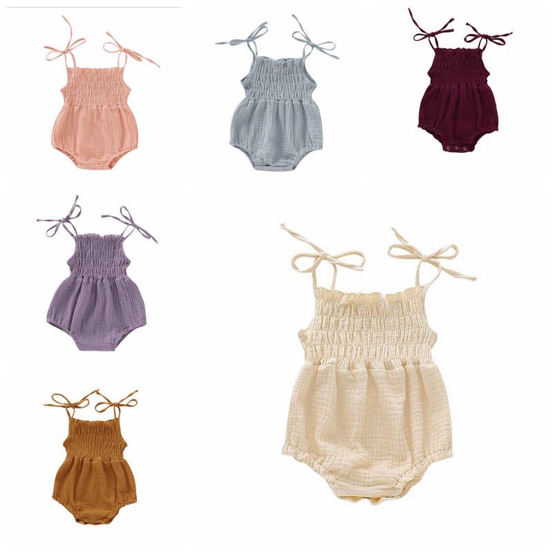 strapless cotton romper