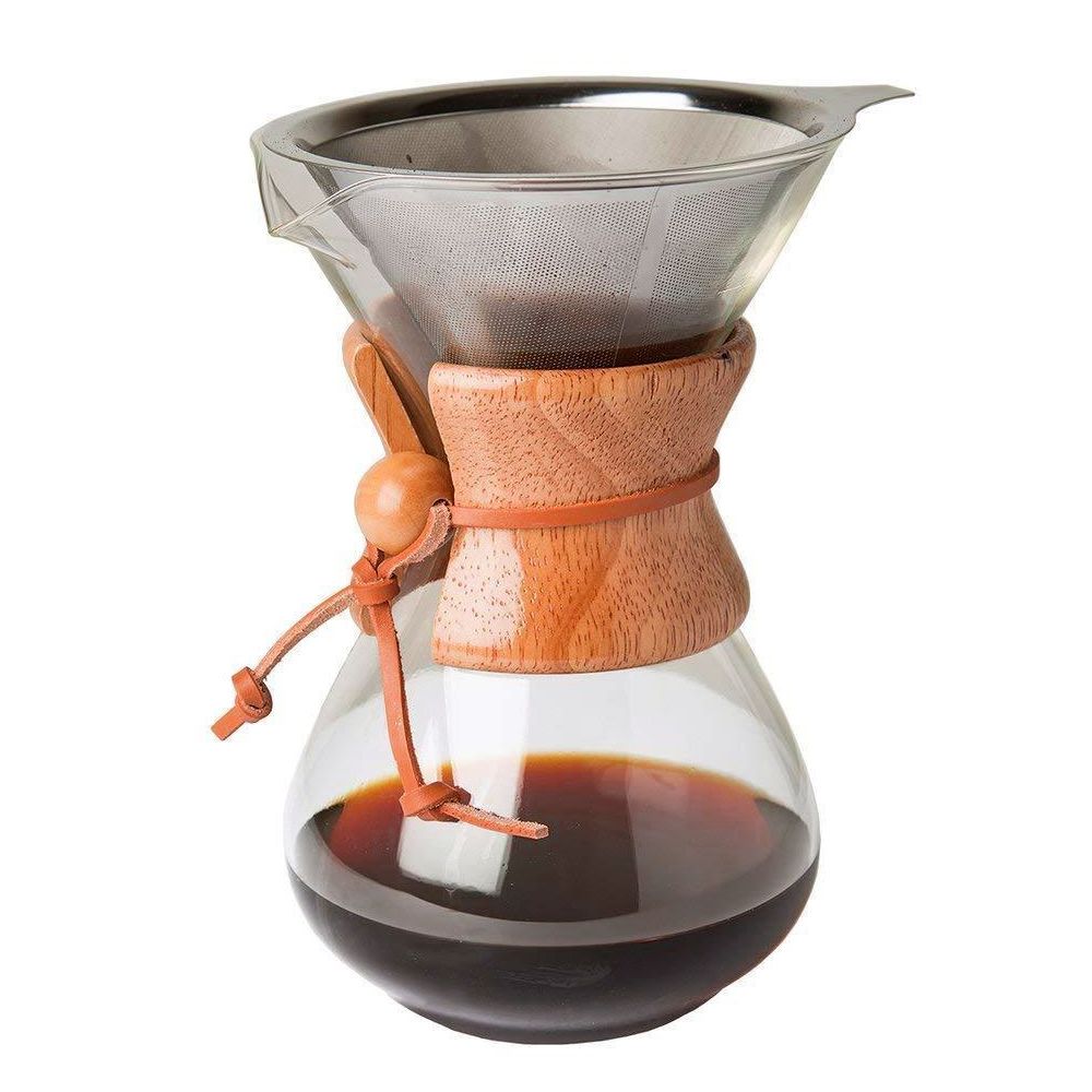 Tetera con filtro de té cafetería 1.5L hotel filtro de café infusor de té de  acero inoxidable para cocina restaurante y oficina Hogar y cocina  Accesorios para el té futakuchi-hakata.com