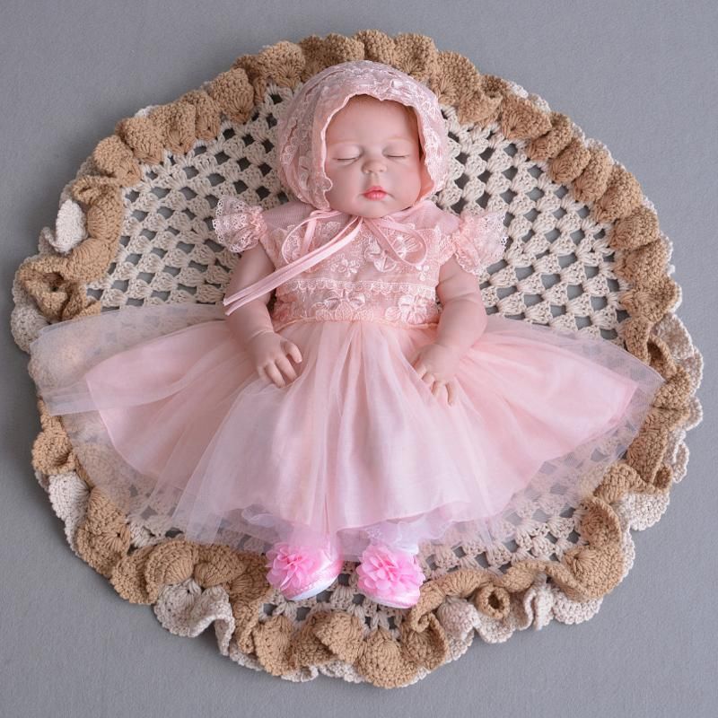 Formal Newborn Baby Girl Wedding Dress