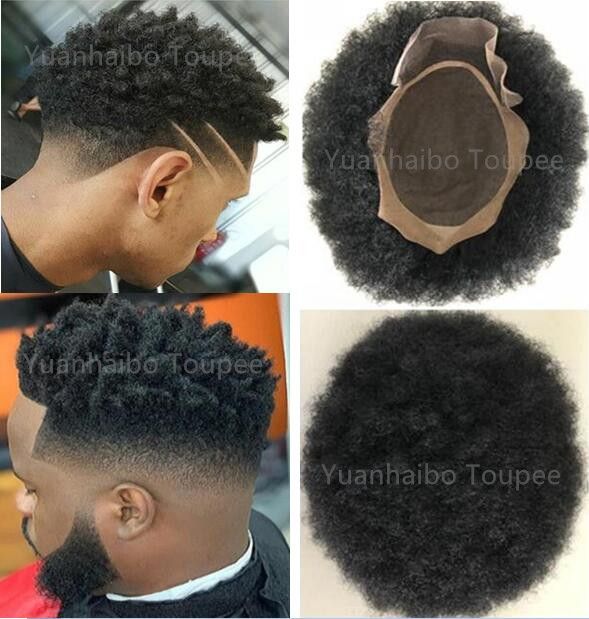 Grosshandel Afro Curl Menschliches Haar Toupee Schwarze Farbe Kurze Indische Remy Haare Mens Perucke Haarschmuck Toupee Fur Schwarze Manner Freies Verschiffen Von Yuanhaibowig 67 49 Auf De Dhgate Com Dhgate